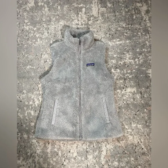 Patagonia Gray Fleece Vest - Picture 1 of 5